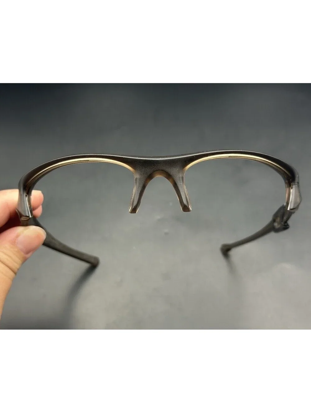 Oakley Flak Jacket Matte Brown Smoke Frame